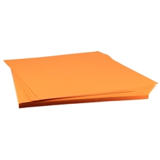 Vanguard Coloured Card (230 Micron) - Royal - Orange - Pack of 100